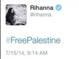 Este es el mensaje que la artista eliminó de su cuenta. ESPECIAL /