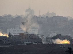 La ofensiva aérea y terrestre del ejército israelí continúa en Gaza. AFP /