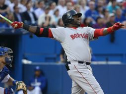 David Ortiz es el tercero en el récord histórico de Boston, con 453 jonrones. AFP /