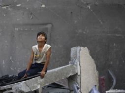 Del total de menores muertos por los ataques de Israel, 84 eran niños y 37 niñas. AFP /