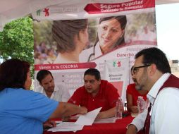 Se irán visitando los municipios llevando el registro de los cambios para el Seguro Popular. ESPECIAL /