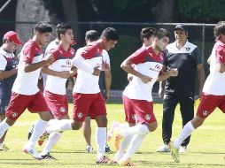 Entrenamiento. Atlas arrancó el torneo Apertura 2014 con empate ante Tigres.  /