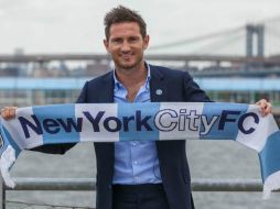Lampard se une a David Villa como los grandes fichajes del club  neoyorkino. Twitter: @NYCFC. ESPECIAL /