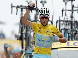 Vincenzo Nibali busca ser el primer italiano que gana el Tour desde Marco Pantani en 1998. EFE /
