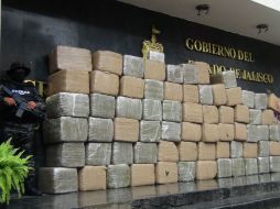 Los paquetes estaban envueltos en cinta canela. ESPECIAL /