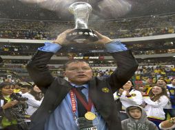 Ricardo Peláez. 'Si no están todos comprometidos  apuntan al mismo objetivo, no hay resultados'. MEXSPORT /