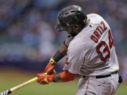 El jugador de los Medias Rojas de Boston fue el latinoamericano más destacado. AP /