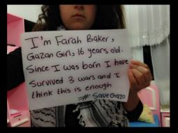 Farah comparte que ella y su familia no pueden salir ya que temen morir en las calles como cientos de personas hasta ahora. ESPECIAL /