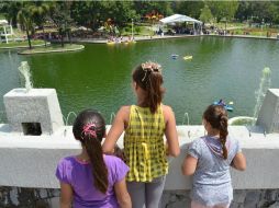 Si bien el parque abrió sus puertas hace tres semanas, es hasta hoy el corte de listón que representa una nueva era en el parque.  /