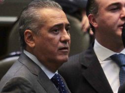 Manlio Fabio Beltrones participa en el debate de las leyes secundarias en materia energética en San Lázaro. ARCHIVO /