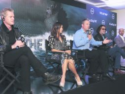 El elenco de 'The Last Ship' visitó tierras mexicanas para promover la serie. CORTESÍA  /