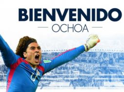 Ochoa estará en el club malagueño por las próximas temporadas. ESPECIAL /