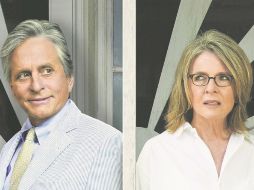 Michael Douglas y Diane Keaton son los encargados de protagonizar la cinta 'Juntos...pero no tanto'. ESPECIAL /