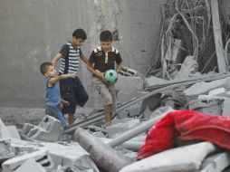 El número de niños muertos en las últimas 48 horas podría aumentar, declara la Unicef. AFP /