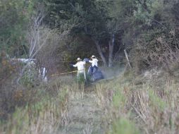 Por el alto grado de descomposición de los cuerpos no se puden determinar sus características a simple vista. ARCHIVO /