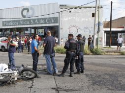 Al lugar acudieron elementos del Servicio Médico Forense.  /