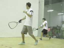 El Racquetbol continuará este lunes en el Polideportivo Revolución.  /