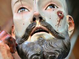 La imagen es venerada en el templo de San Bartolo Cuautlalpan, en Zumpango, Estado de México. ESPECIAL /