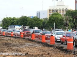 La primera licencia de construcción de la Línea 3 comprende el trazo aéreo que va de Plaza Patria hasta la Normal. ARCHIVO /