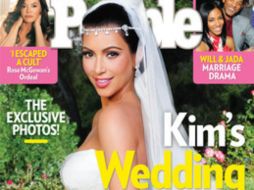 En el 2011 la revista de espectáculos People publicó en su portada un especial sobre la boda de Kim y Kris. ARCHIVO /