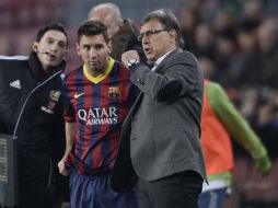 Martino dirigió al Barcelona la pasada temporada y no logró un solo título de los seis disputados. AFP /