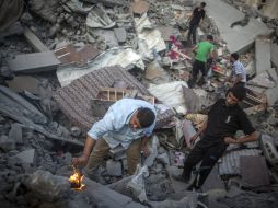 Casi 400 niños han muerto y dos mil 500 han resultado heridos por los bombardeos del Ejército israelí en Gaza, según la Unicef. EFE /