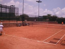 El Campeonato Nacional de Tenis G1 que se lleva a cabo en el club Atlas Colomos.  /