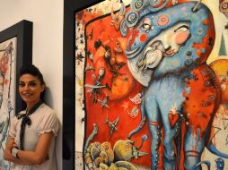 La arista goza de publicar sus obras en redes sociales pues así recibe retroalimentación de la opinión de la gente. ARCHIVO /