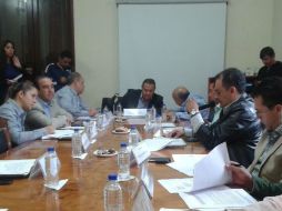 Sesión de la Comisión de Justicia. Imagen de @LegislativoJal. ESPECIAL /