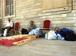 Varios grupos religiosos, muchos de ellos cristianos, han sido forzados a dejar sus hogares. EFE /