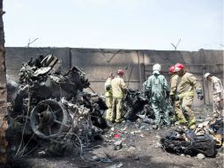 Aún no se tiene información exacta sobre las causas del accidente. EFE /