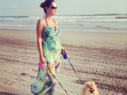 Esta es una de las fotografías que comparte la cantante en su cuenta de Instagram. ESPECIAL /