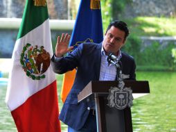 Hugo Luna, presidente estatal de MC, señala que el Gobierno 'decidió utilizar los recursos del estado para boicotear' a su partido. ARCHIVO /