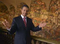 La actividad de Peña Nieto en redes sociales e Internet alcanza 93.9 puntos, de 100 posibles, según Consulta Mitofsky. NTX /