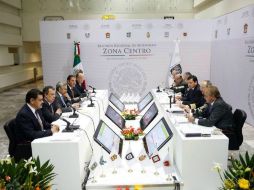 Osorio Chong encabeza la Reunión Regional de Seguridad Zona Centro. TOMADA DE @gobiernohidalgo  /