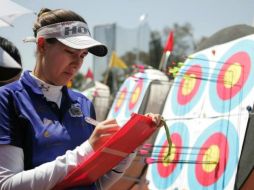 La deportista busca quedar entre los tres primeros lugares en Lausana. ESPECIAL /