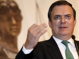 Marcelo Ebrard asistió a la conmemoración del XV aniversario de Movimiento Ciudadano. ARCHIVO /
