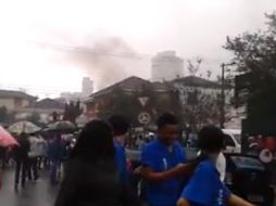 Rafael más tarde se dio cuenta por medios de comunicación locales que la aeronave pertenecía a Eduardo Campos. ESPECIAL /