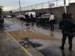 En el lugar se encontraron casquillos de bala como evidencia del crimen.  /