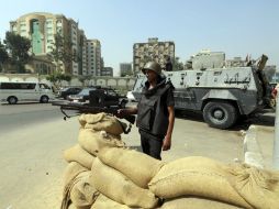 Las autoridades de Egipto intensifican las medidas de seguridad en la ciudad, en previsión de manifestaciones. EFE /