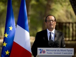 El mandatario hace el llamado luego de informes de que tropas rusas habrían entrado en Ucrania. AFP /