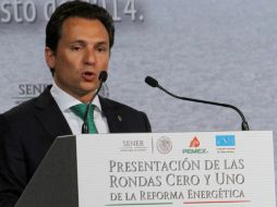 Emilio Lozoya afirma que la reforma energética Pemex se fortalece y potencia su capacidad de operación. ARCHIVO /