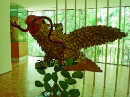Todas las piezas se crearon durante el taller de cartonería artesanal a cargo de Sotero Lemus, en el Museo del Caracol. NTX /