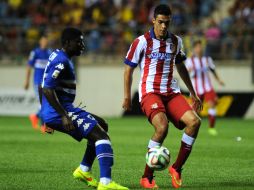 Jiménez firmó un contrato con el Atlético de Madrid que lo vincula con el cuadro colchonero por seis temporadas. AFP /