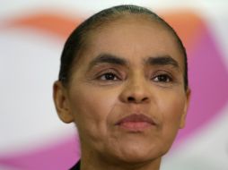 Marina Silva tiene apoyo principalmente entre los brasileños inconformes con el lento crecimiento de la economía. AP /