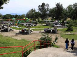 Además de la infraestructura ya colocada, el parque contará con luminarias nuevas y una planta de tratamiento.  /