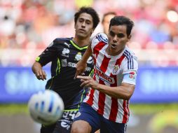 El jugador fue más moderado en el encuentro ante Santos, donde daba consejos a sus compañeros. MEXSPORT /