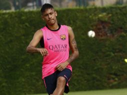 El delantero estaría listo para comenzar la temporada 2014-2015 de la Liga Española. AFP /