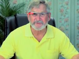 'Esto parece sacado de una película de ficción', expresan al ponerse las gafas. ESPECIAL /