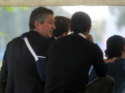 Vergara se retiró de Verde Valle sin dar declaraciones a medios.  /